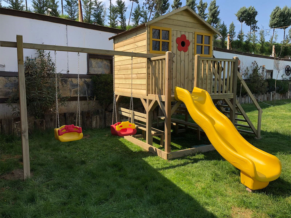 Ahşap Çocuk Oyun Evi Fiyatı Resmi