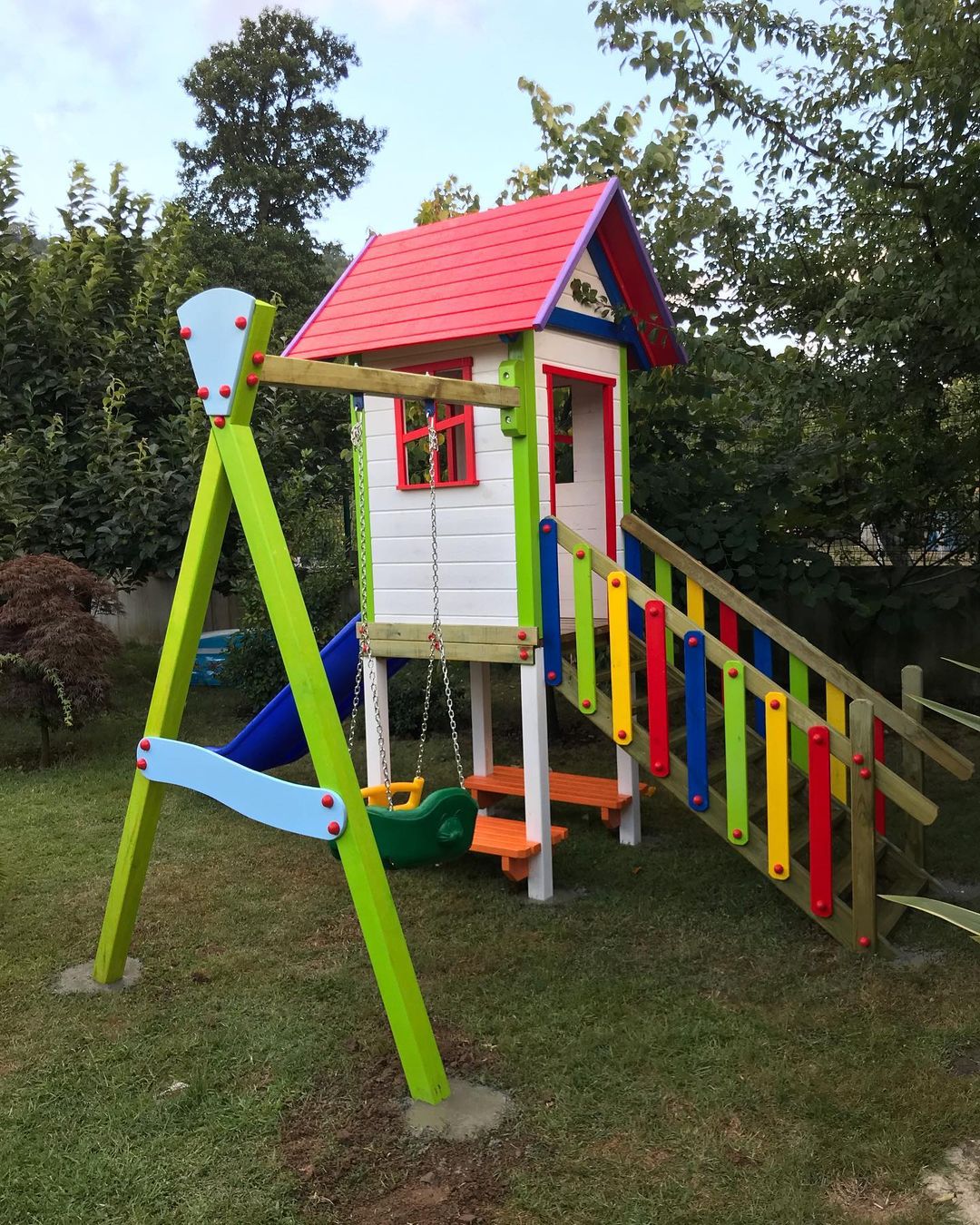 En Ucuz Ahşap Çocuk Oyun Evi Ürün Resmi