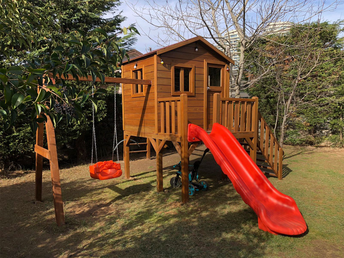 Doğal Ağaç Oyun Evi Ürün Resmi
